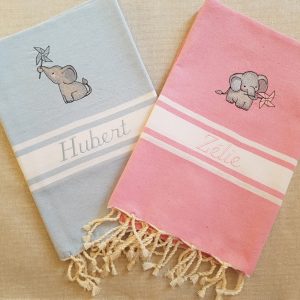 Foutas enfants motif elephant