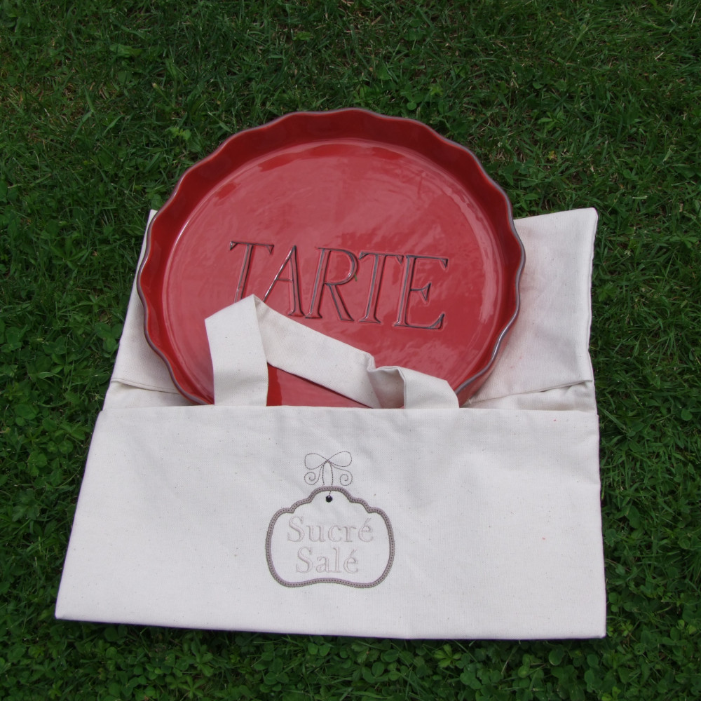 Sac a tartes et son plat