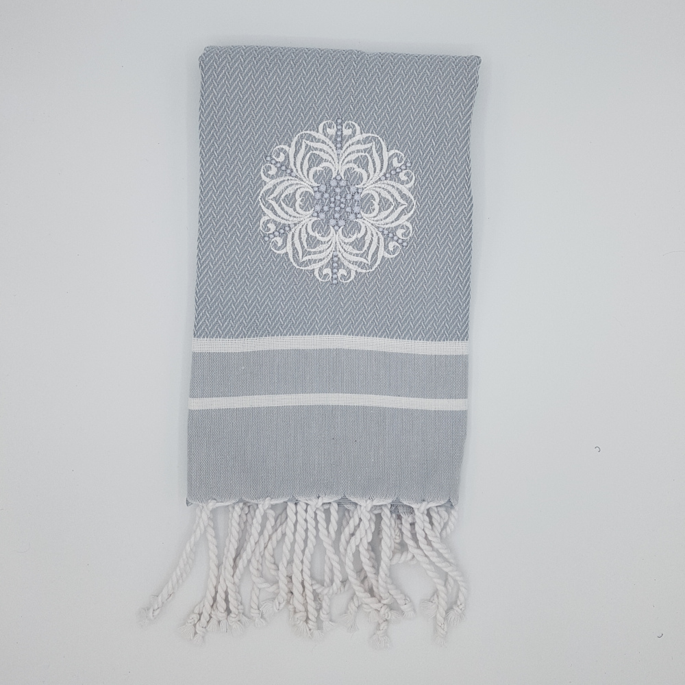 Fouta petit modèle tissage chevron