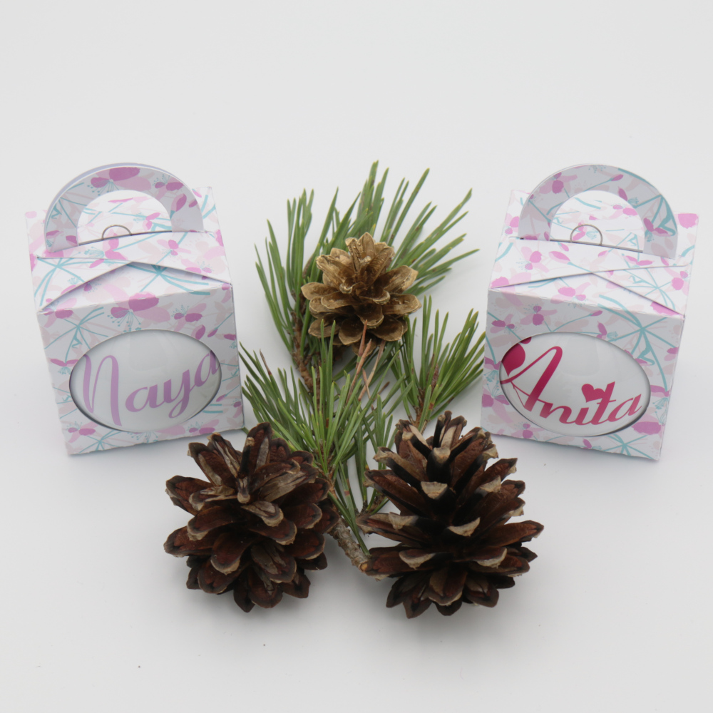 Boules de Noel et leur boite