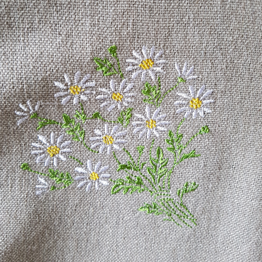 Détail de la nappe paquerête