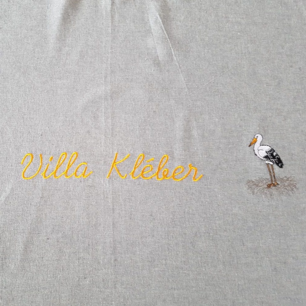 Nappe personnalisée Villa Kléber