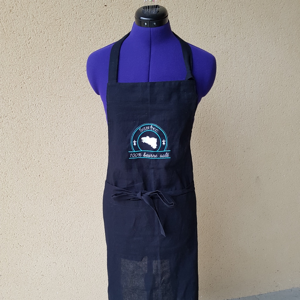 Tablier adulte en coton personnalisé